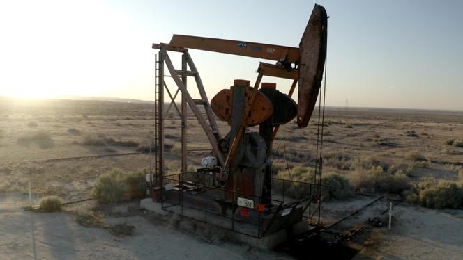 An abandoned borehole in California (USA).