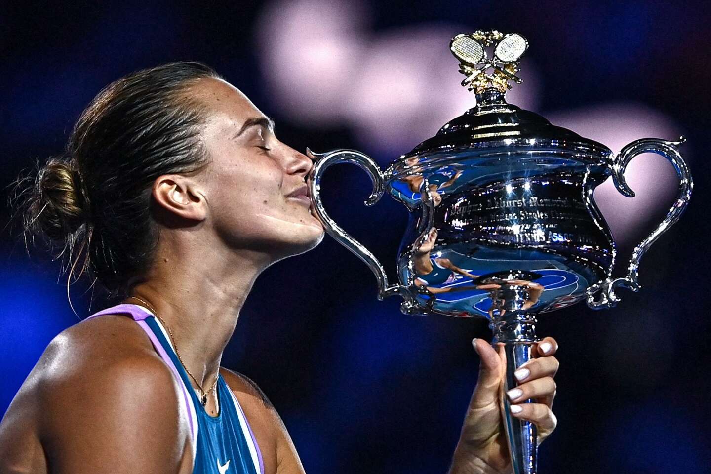 Tennis : sacrée à l’Open d’Australie, une première à double titre pour Aryna Sabalenka