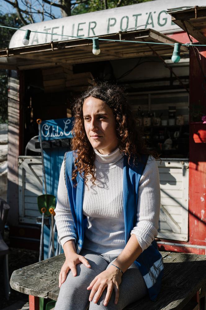 Dans la ferme de la Butte Pinson, à Montmagny (Val-d’Oise), le 23 septembre 2021. 
