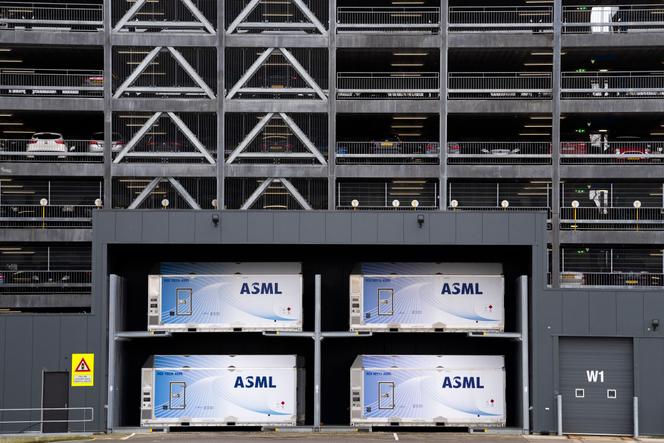 La planta de fabricación de semiconductores de ASML, en Veldhoven (Países Bajos), el 30 de enero de 2023. 