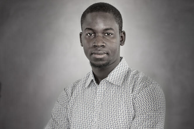 Serigne Ibrahima Dieye à Dakar, quartier Médina, en janvier 2023.