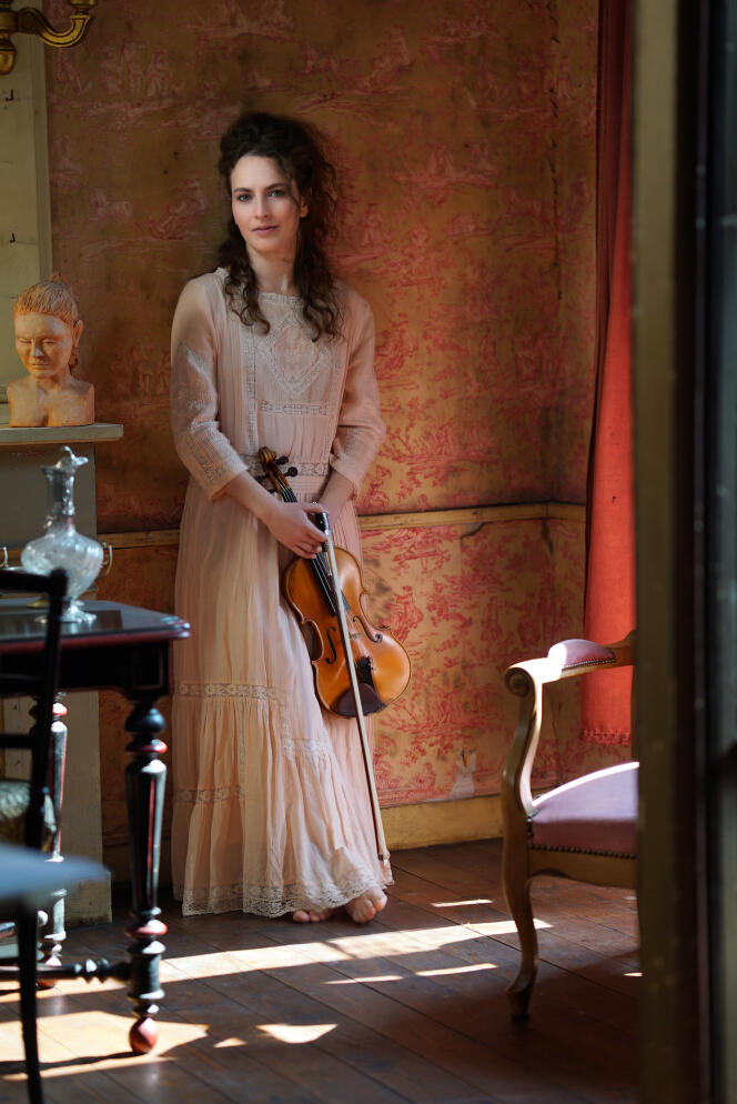 La violoniste Elsa Moatti, en mars 2022.
