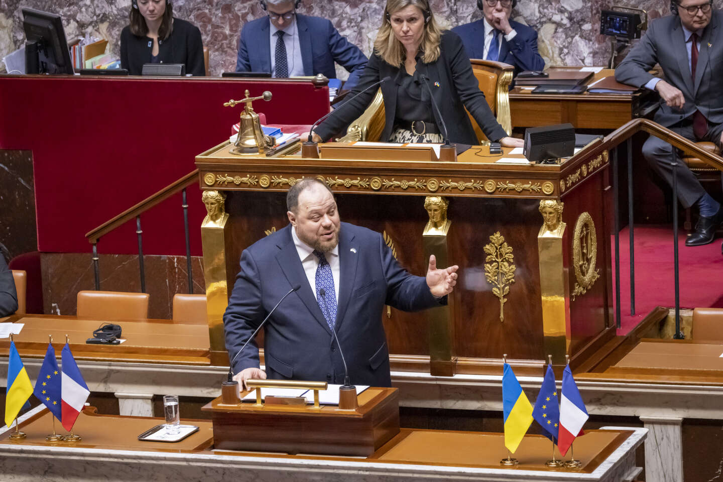 Ruslan Stefantchuk, président du Parlement ukrainien : « Chers amis, n’ayez pas peur d’un affrontement direct avec la Russie. Il est déjà là »