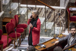 La première ministre, Elisabeth Borne, à l’Assemblée nationale, à Paris, le 31 janvier 2023.