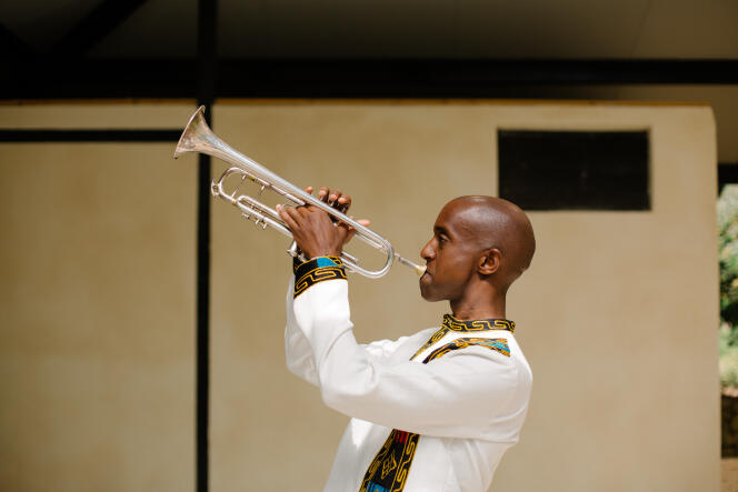 Trumpeter Hermon Mehari, May 11, 2022.