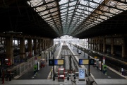A la gare du Nord, à Paris, le 31 janvier 2023. 