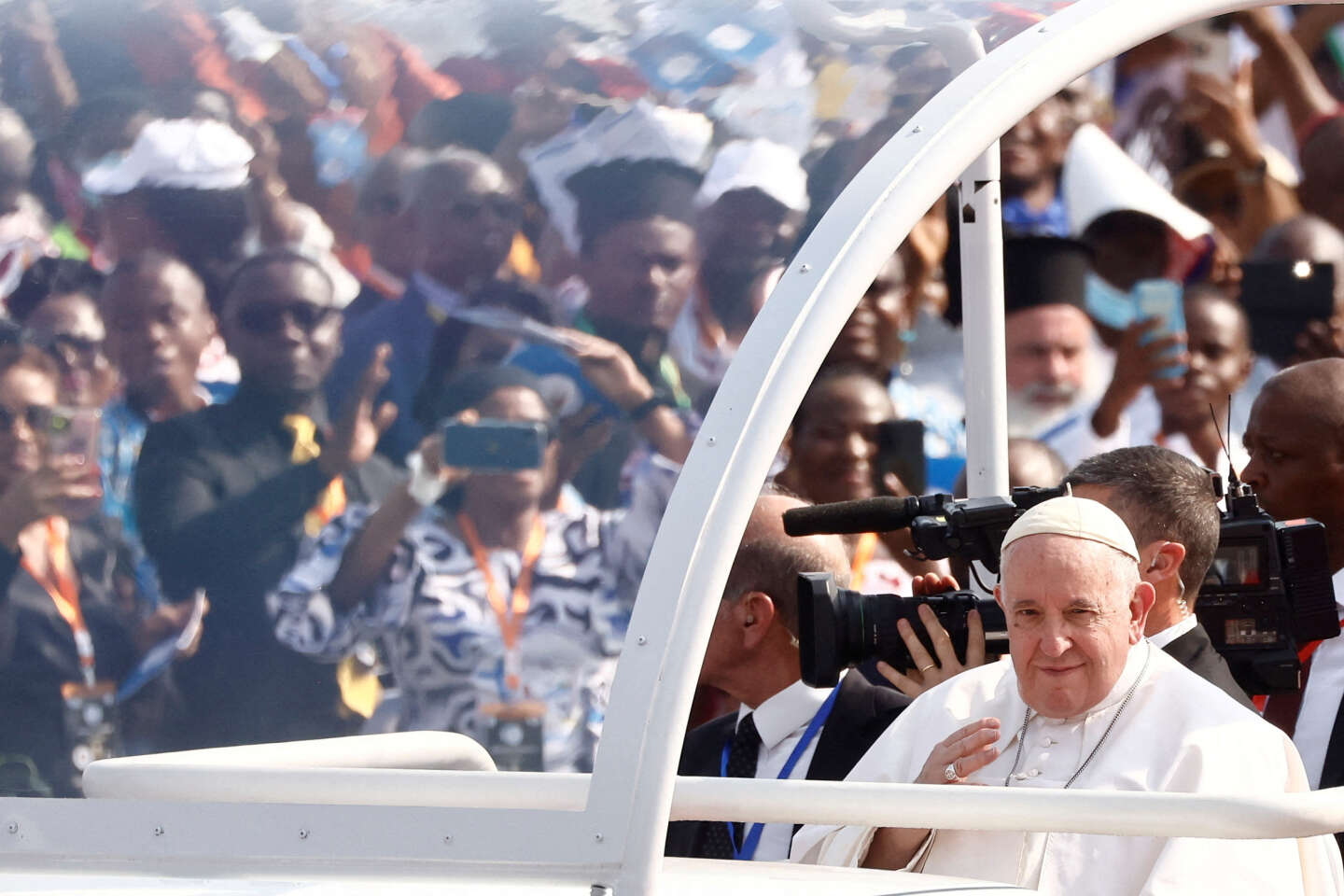 Les images de la messe géante du pape François à Kinshasa