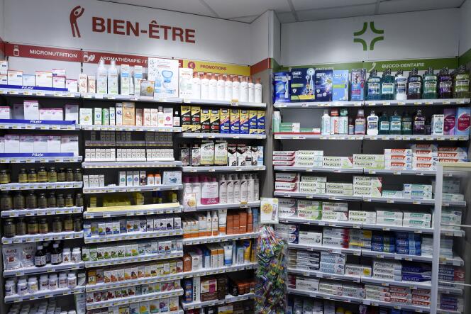Dans une pharmacie, à Paris, en 2017.