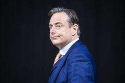  Bart De Wever, le président de l’Alliance néoflamande (N-VA), à Anvers (Belgique), le 25 janvier 2023.