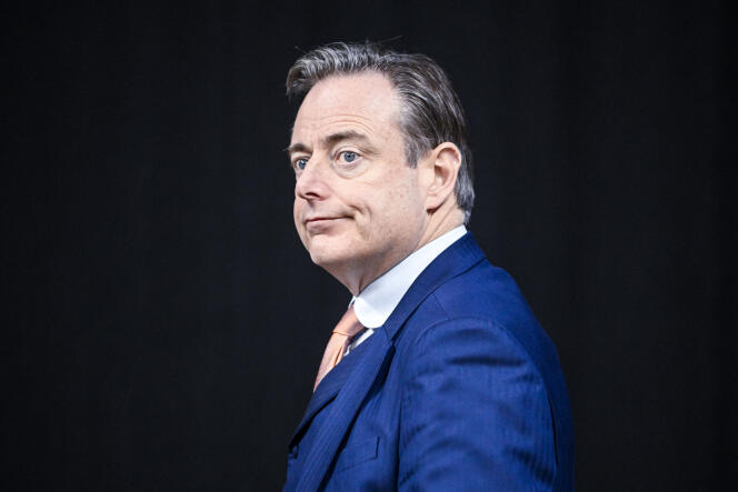   Bart De Wever, presidente de Neo-Flemish Alliance (N-VA), en Amberes (Bélgica), 25 de enero de 2023.