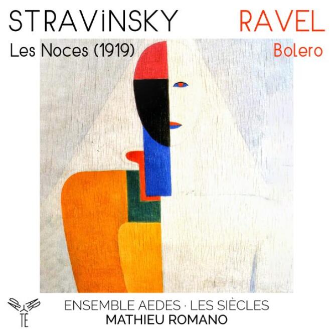Pochette de l’album « Stravinsky - Ravel », de Mathieu Romano.