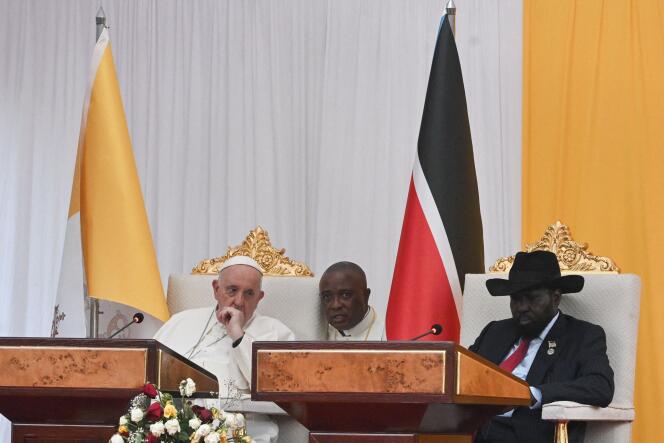 Pope Francis exhorts South Sudanese leaders to implement peace accord