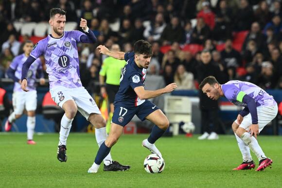 Le Vitinha parisien, contre Toulouse, le 4 février en Ligue 1.