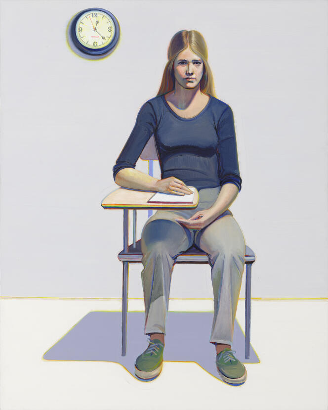 Student, by Wayne Thiebaud (1968), oil on canvas, 152.7 x 122.2 cm, Collection of Doris and Donald Fisher, San Francisco Museum of Modern Art.