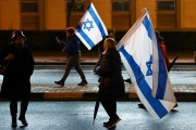 Des Israëliens manifestent contre le gouvernement de Benyamin Nétanyahou, le 4 février 2023.