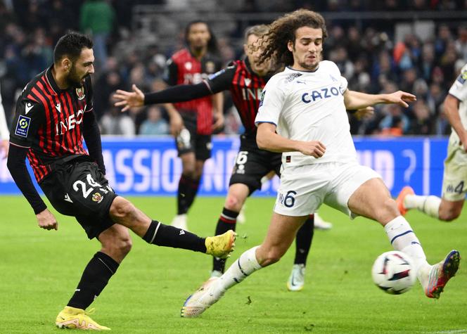 Gaëtan Laborde anotó el segundo pero del Niza ante el Marsella, en el Stade-Vélodrome, el 5 de febrero de 2023, durante la jornada 22 de la Ligue 1.