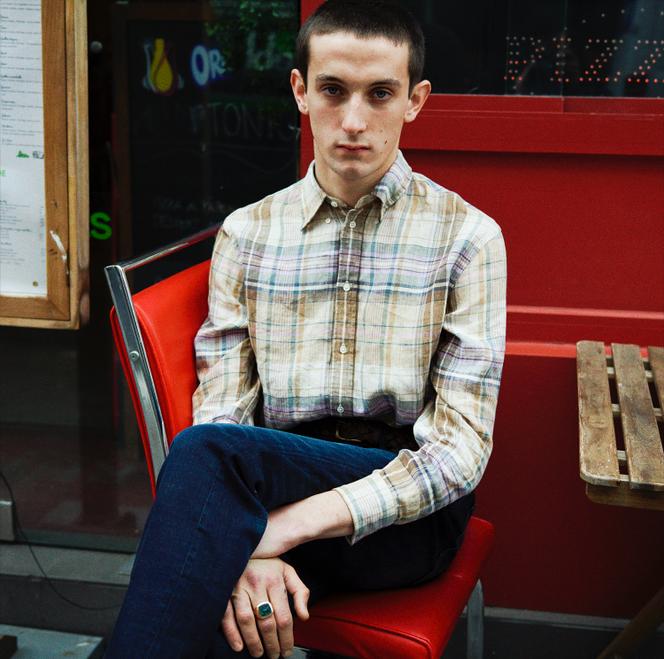 Scottish cotton twill shirt, Polo Ralph Lauren, €139.  Polo Ralph Lauren jeans.  David Yurman signet ring. 