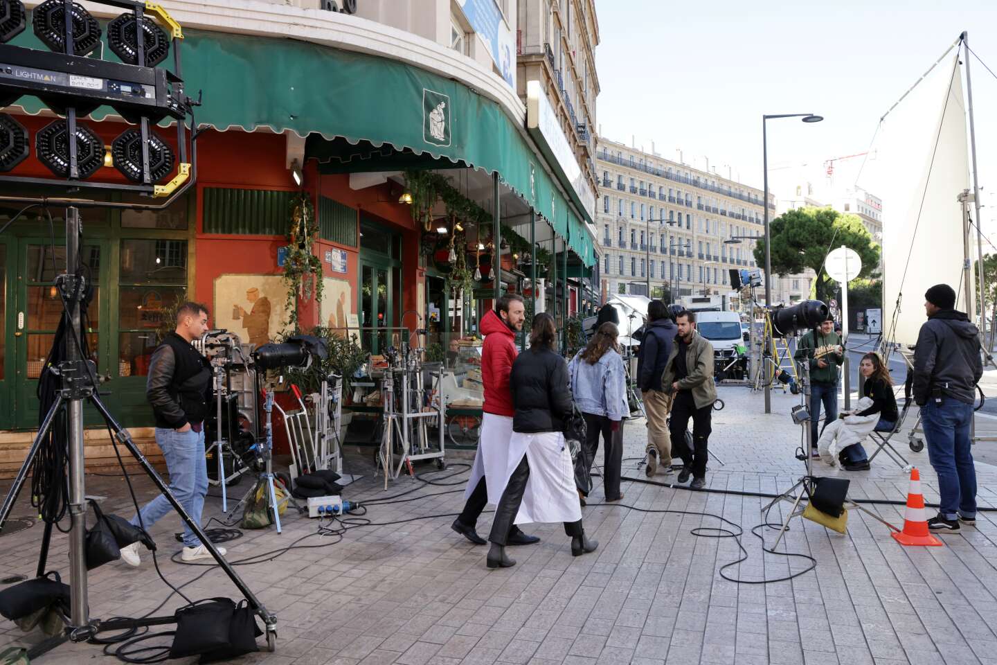 Regarder la vidéo A Marseille, le plan cinéma lancé en accéléré