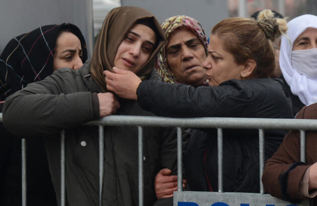Detresse des habitants de Kahramanmaras, en Turquie, le 7 février 2023.