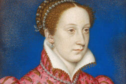 Painting by François Clouet of Mary Stuart, Queen of Scots.