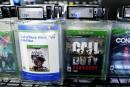 FILE PHOTO: Activision games "Call of Duty" are pictured in a store in the Manhattan borough of New York City, New York, U.S., January 18, 2022. REUTERS/Carlo Allegri/File Photo