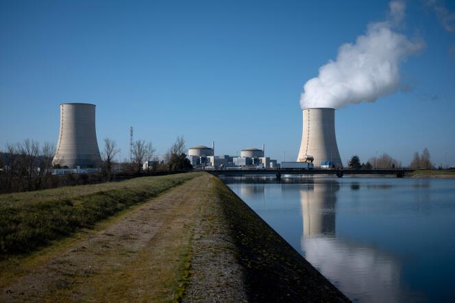 Central nuclear de Golfech (Tarn-et-Garonne), 9 de febrero de 2023.