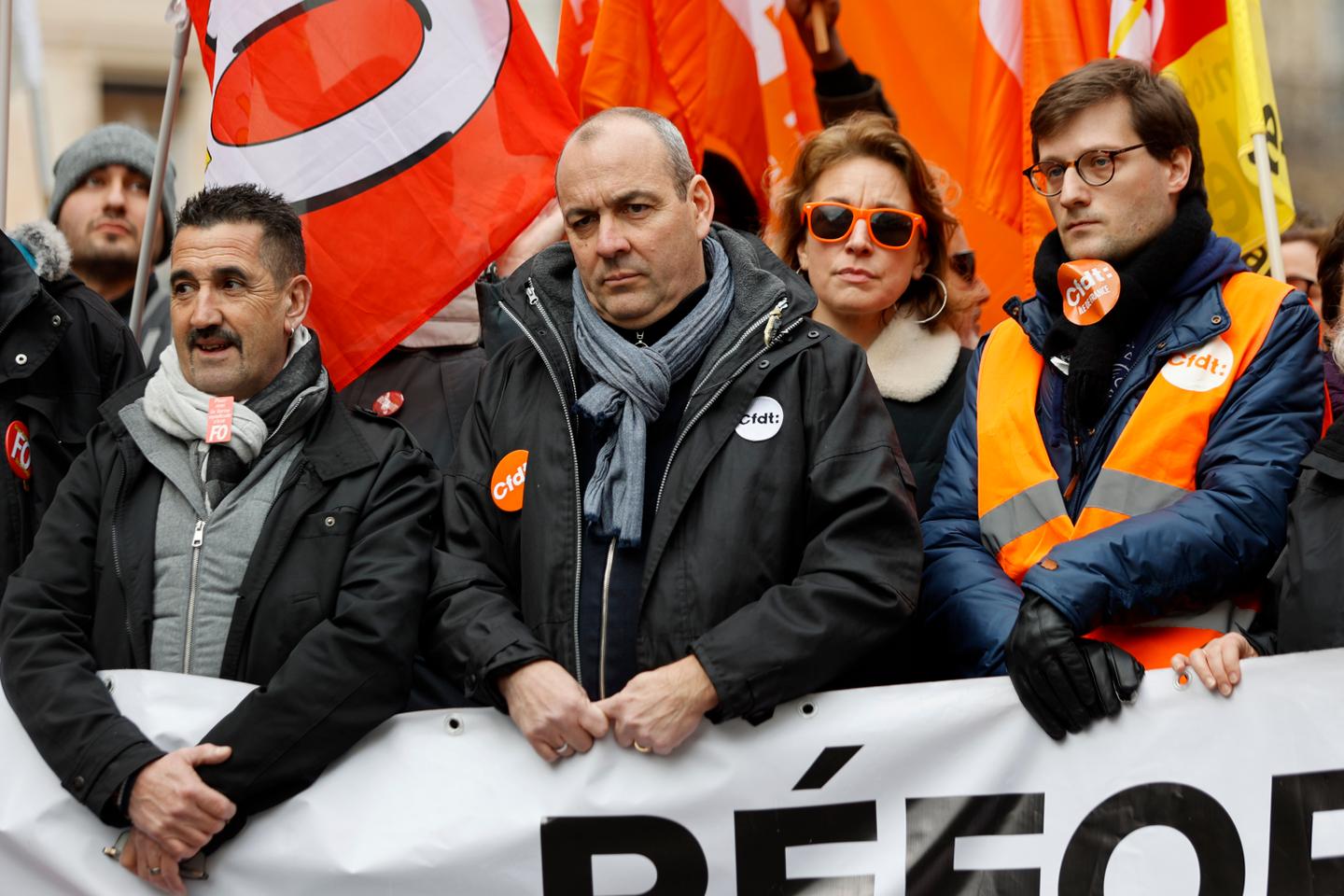 Laurent Berger llama al ejecutivo a escuchar la movilización, la mayoría presidencial asegura que la reforma sigue siendo «una necesidad»
