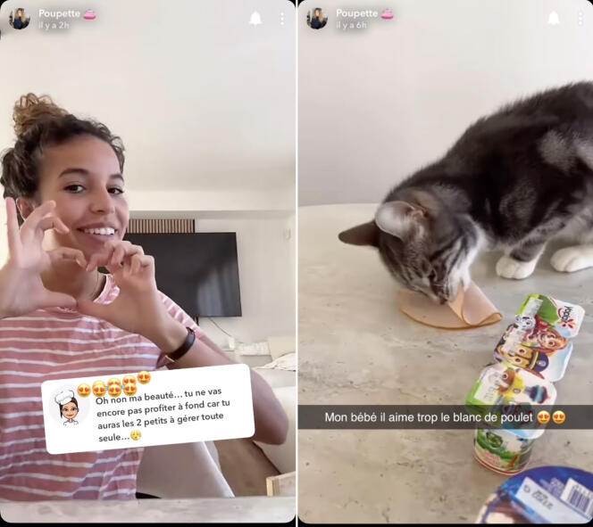 Poupette Kenza exhibe sa vie de femme au foyer à son million d'abonnés sur  Snapchat