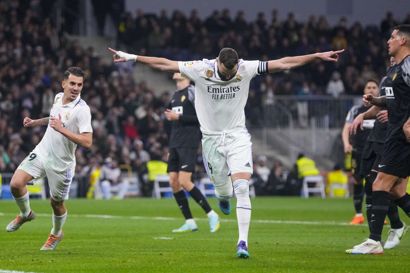 “In his late triumph, Benzema unfortunately did not gain a greater height of sight”
