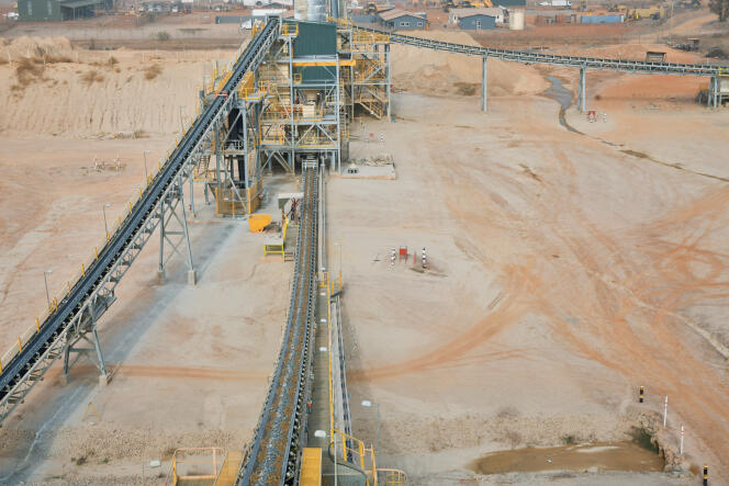 Una mina de oro operada por Endeavour Mining Corporation de Canadá en Houndé, Burkina Faso, en febrero de 2020.
