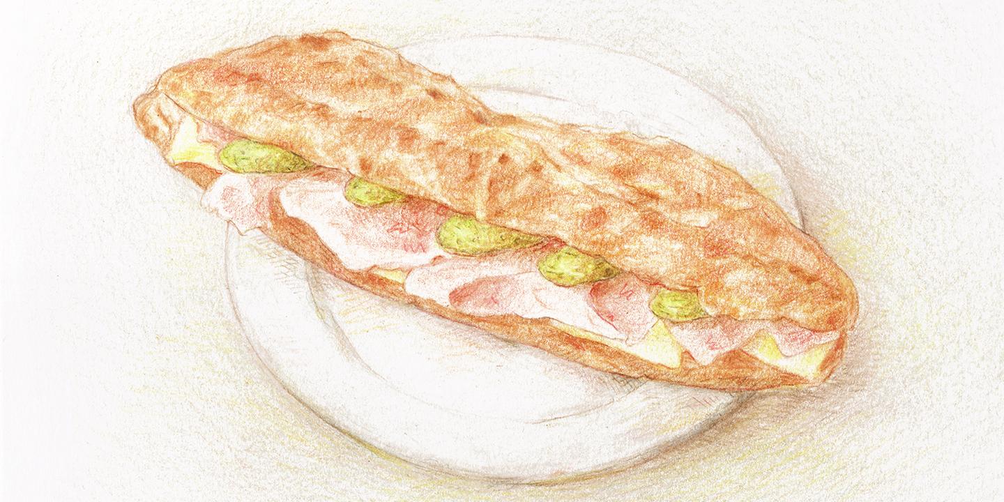 Comment Dit On Jambon En Anglais Le jambon-beurre-cornichons et l'école buissonnière