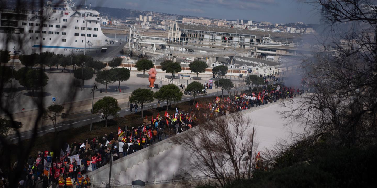 Manifestaciones del 16 de febrero contra la reforma de las pensiones en directo: en el «país de Jaurès», donde marcha la intersindical, se esperan entre 30.000 y 50.000 personas