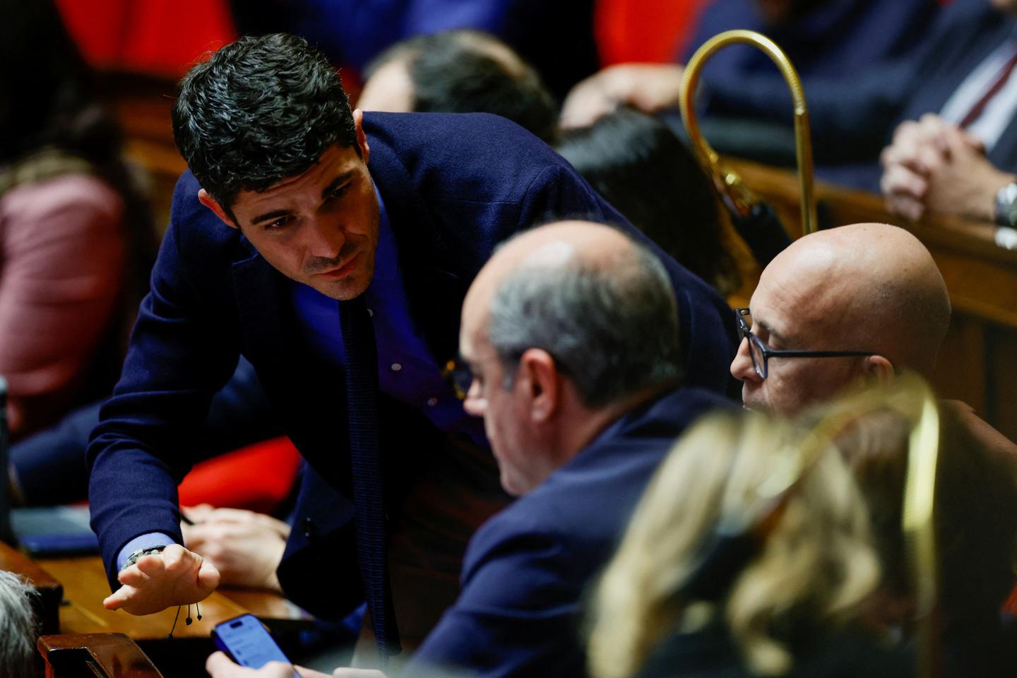 Destituido de su cargo de número dos del partido, Aurélien Pradié denuncia una decisión “contraria a la exigencia del mitin”