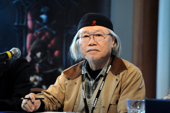 Leiji Matsumoto, l’auteur japonais d’Albator, le 10 juin 2011, à Annecy (France).
