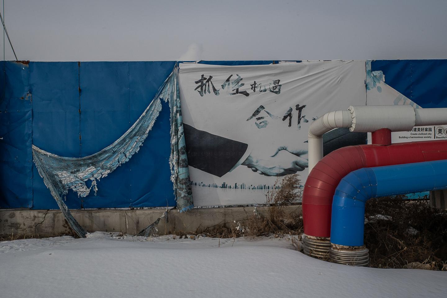 En China, residentes de Heihe esperan la reapertura de la frontera chino-rusa, cerrada desde la pandemia