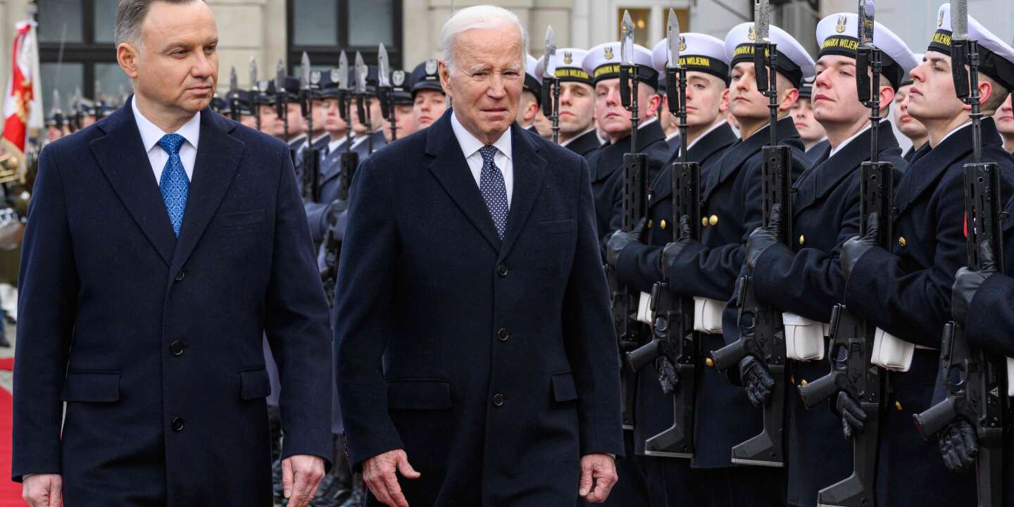 “A year from now, I would say NATO is stronger than ever,” says Joe Biden in Warsaw