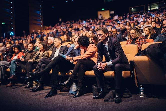 Olivier Faure y Nicolas Mayer-Rossignol cesaron todo contacto durante el primer día del Congreso del Partido Socialista, en el Palais du Pharo de Marsella, el 27 de enero de 2023. 
