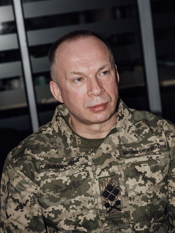 Le général Oleksandr Syrsky, à Dnipro, le 18 février 2023.