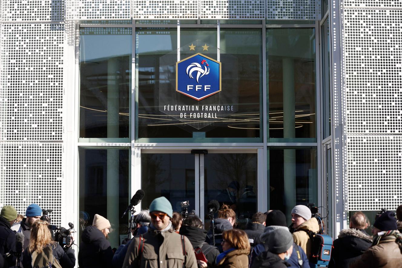 La sede de la FFF, 28 de febrero de 2023.