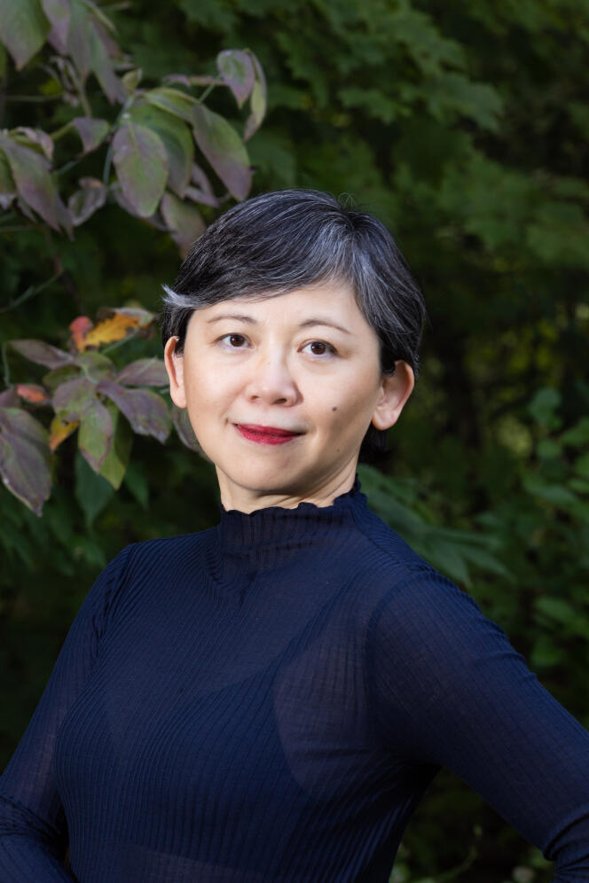 L’écrivaine sino-américaine Yiyun Li, à Princeton (New Jersey), en 2022. 