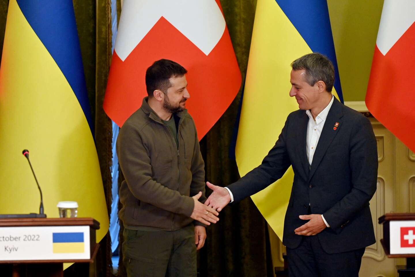 Die Schweiz zögerte bei Waffenlieferungen an die Ukraine