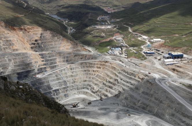 Mina de cobre Las Bambas, Perú, 1 de febrero de 2023.