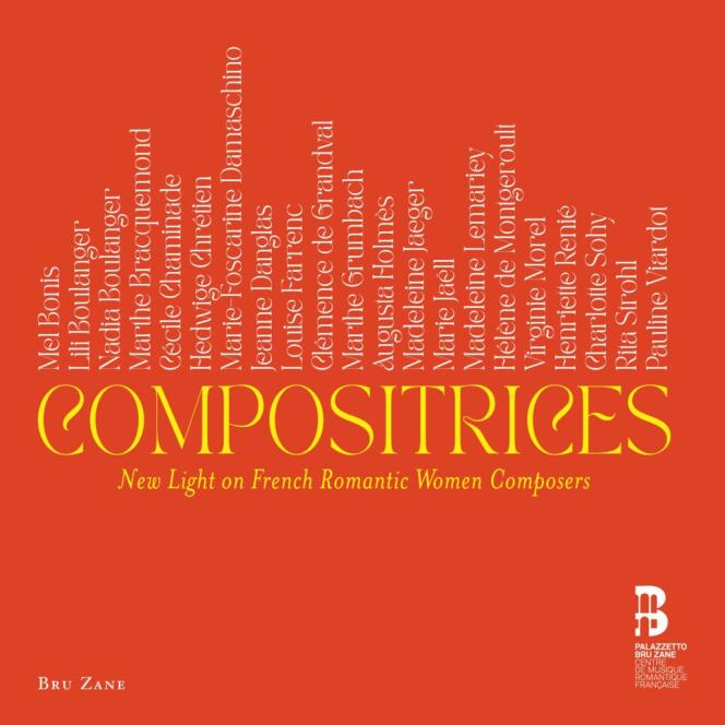 Cover of the box set of 8 CDs “Composers”.