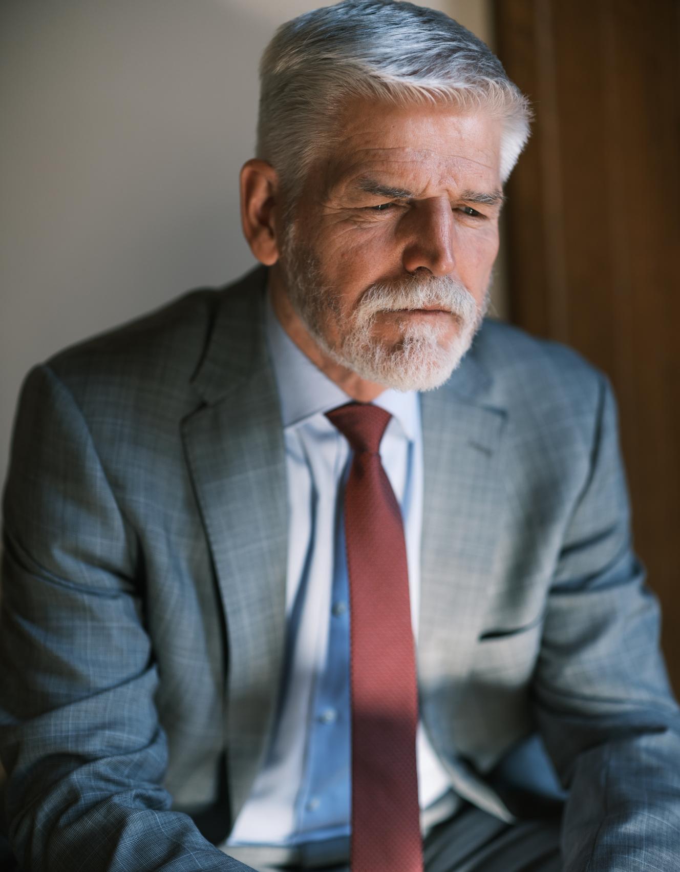 Petr Pavel, presidente de la República Checa, en Praga el 1 de marzo de 2023.