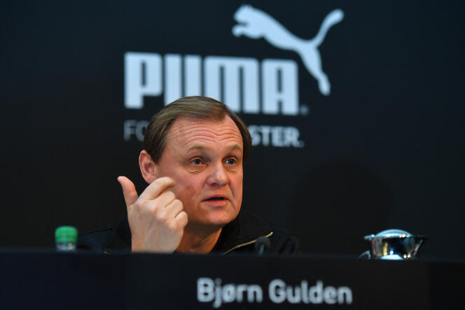 Björn Gulden, ex-CEO of Puma, in Herzogenaurach (Germany), February 14, 2020.