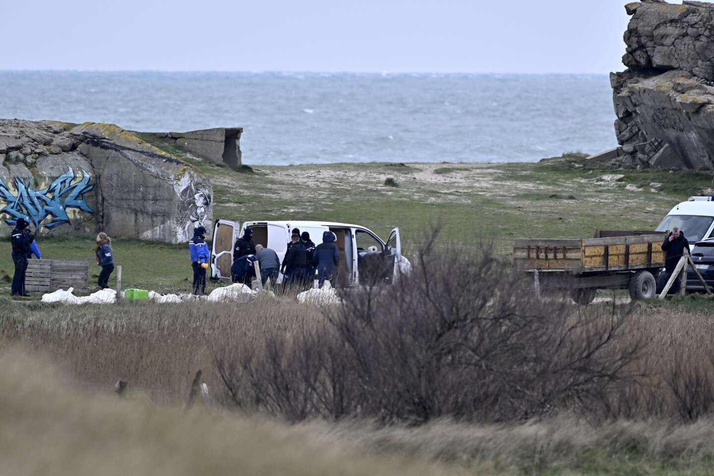 On the east coast of Cotentin, questions after the stranding of more than two tons of cocaine