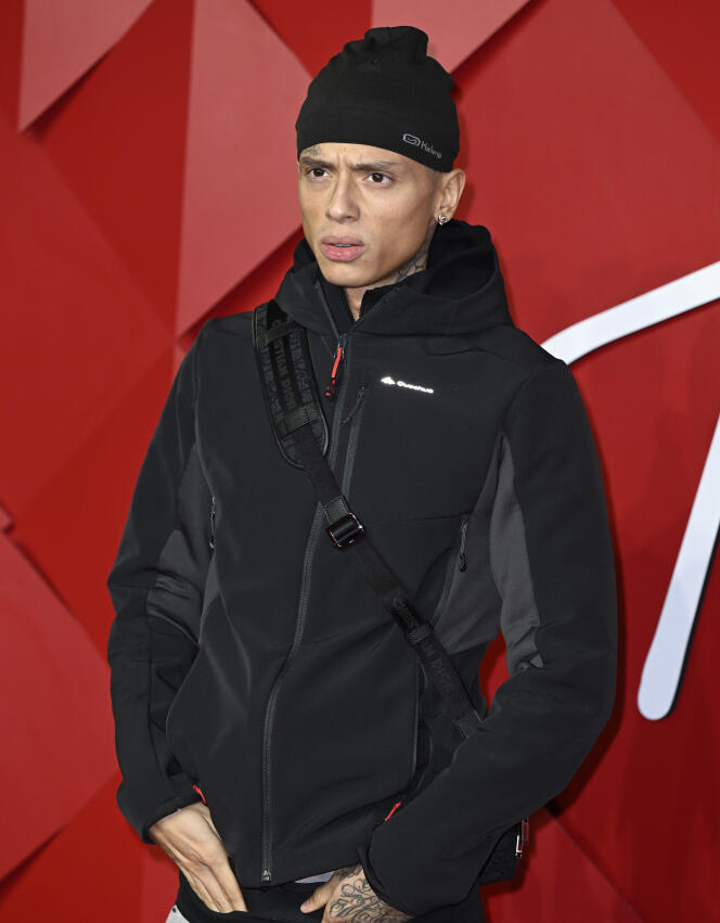 Rapper Central Cee attends the Fashion Awards 2022, at the Royal Albert Hall, on December 5, 2022, in London.