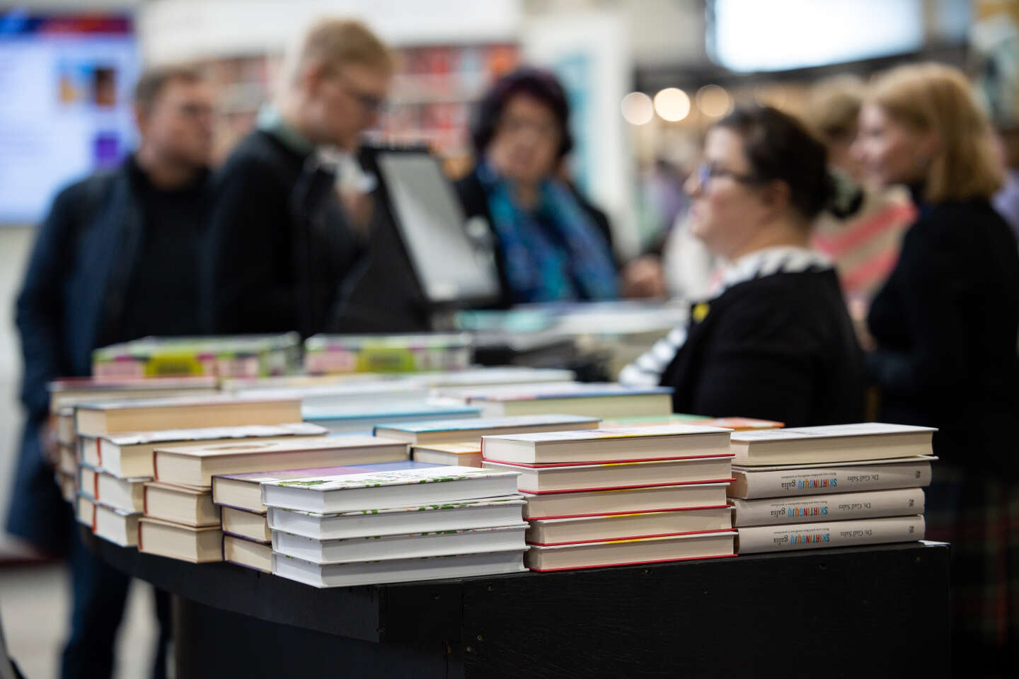 In Vilnius, a book fair on a war footing