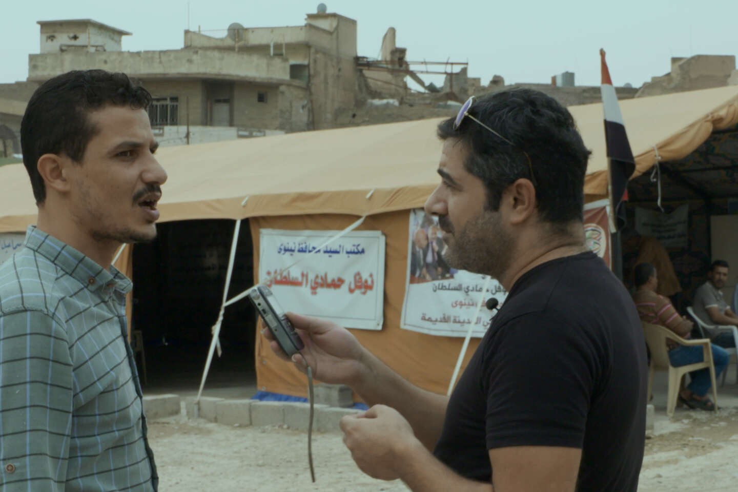 on the airwaves, Iraqis advocate living together