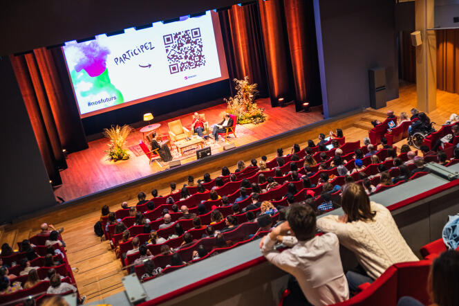During the first edition of the Nos Futurs festival, in Rennes, in 2022.